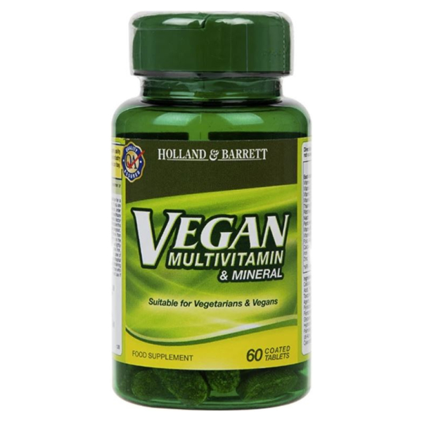 Vegan Multivitamin & Mineral - 60 tablets