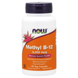 Methyl B-12, 5000mcg - 90 vcaps