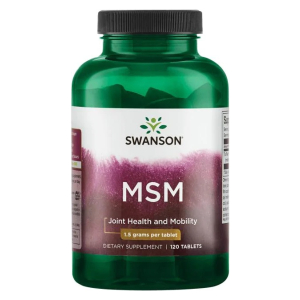 MSM Methylsulfonylmethane, 1500mg - 120 tabs