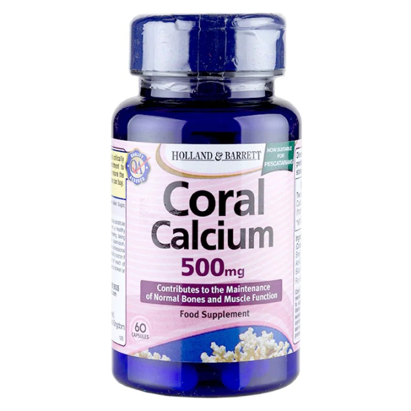 Coral Calcium, 500mg - 60 caps