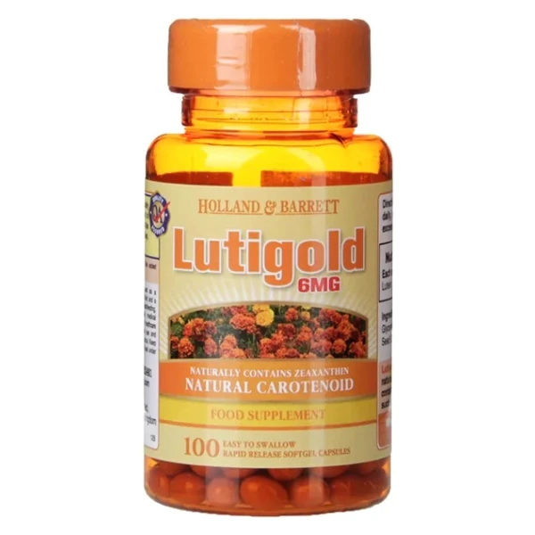 Lutigold Lutein, 6mg - 100 caps