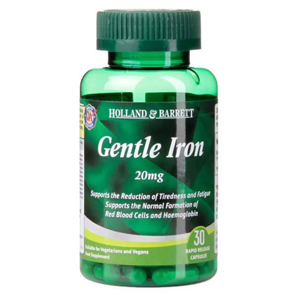 Gentle Iron, 20mg - 30 caps
