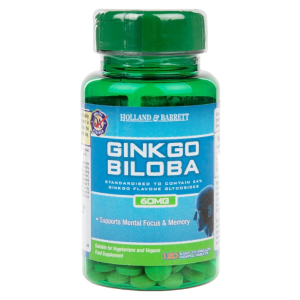 Ginkgo Biloba, 60mg - 120 tablets