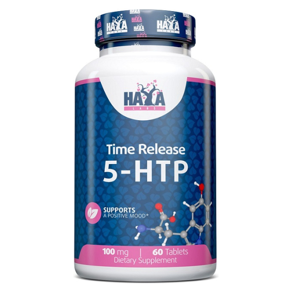 Time Release 5-HTP, 100mg - 60 tablets