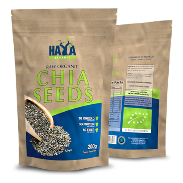 Organic Chia Seeds - 200g