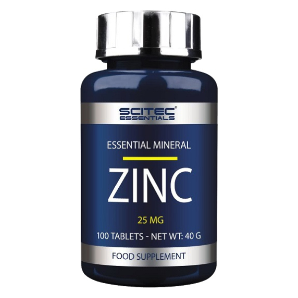 Zinc, 25mg - 100 tablets