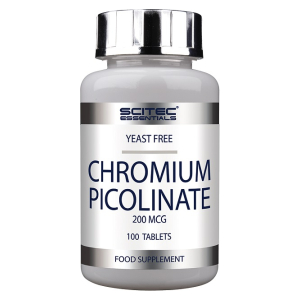 Chromium Picolinate, 200mcg - 100 tablets