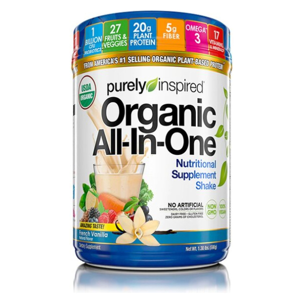 Organic All-In-One Meal, French Vanilla - 590g