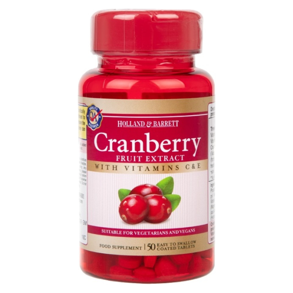 Cranberry Fruit Extract - 50 tablets