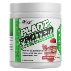 Plant Protein, Strawberries & Cream - 536g
