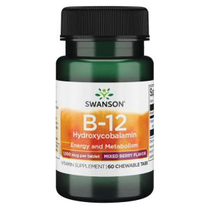 Vitamin B-12 (Hydroxycobalamin),100mcg Sublingual - 60 sublingual tabs