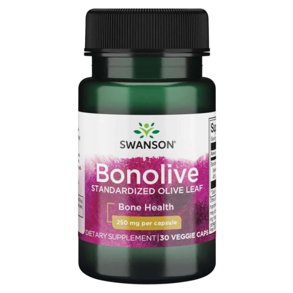 Bonolive Standardized Olive Leaf, 250mg - 30 vcaps