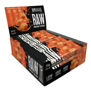 Raw Protein Flapjack, Salted Caramel - 12 bars