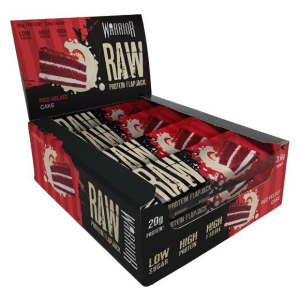 Raw Protein Flapjack, Red Velvet Cake - 12 bars