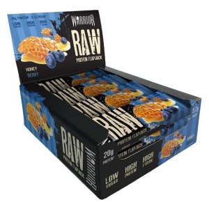 Raw Protein Flapjack, Honey Berry - 12 bars