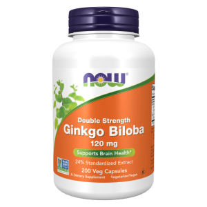 Ginkgo Biloba Double Strength, 120mg - 200 vcaps