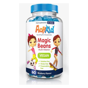 Magic Beans Multi-Vitamin - Vegan, Blueberry - 60 beans