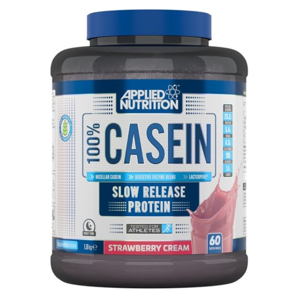 100% Casein Protein, Strawberry - 1800g