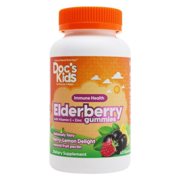 Children's Elderberry Gummies, Berry Lemon Delight - 60 gummies