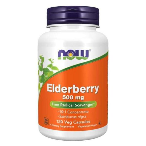 Elderberry, 500mg - 120 vcaps