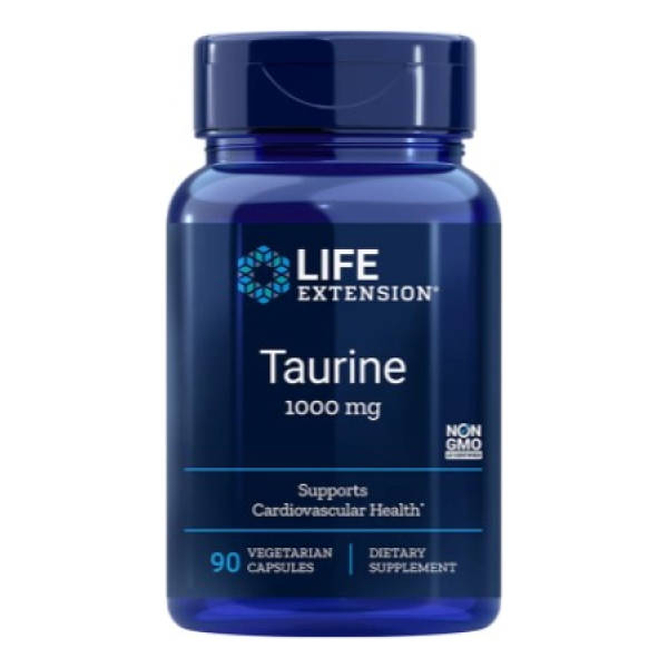 Taurine, 1000mg - 90 vcaps