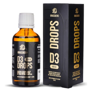 Vitamin D3 Drops, 400IU - 50 ml.