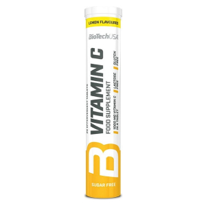 Vitamin C Effervescent, Lemon - 12 x 80g
