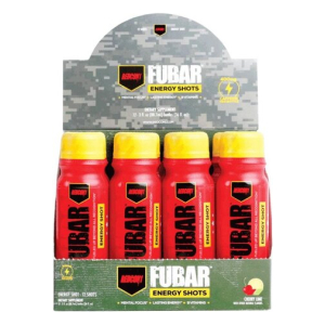 Fubar Energy Shots, Cherry Lime - 12 x 89 ml.