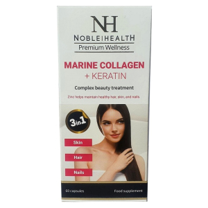 Marine Collagen + Keratin - 60 caps
