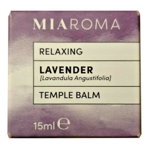 Miaroma Relaxing Lavender Temple Balm - 15 ml.