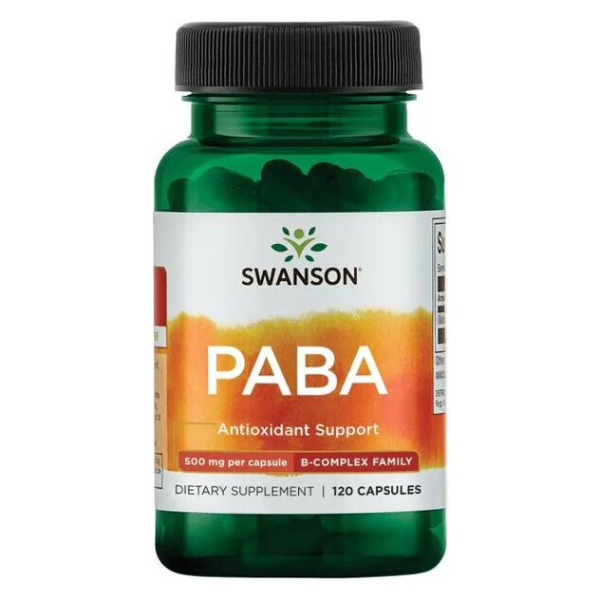 PABA, 500mg - 120 caps