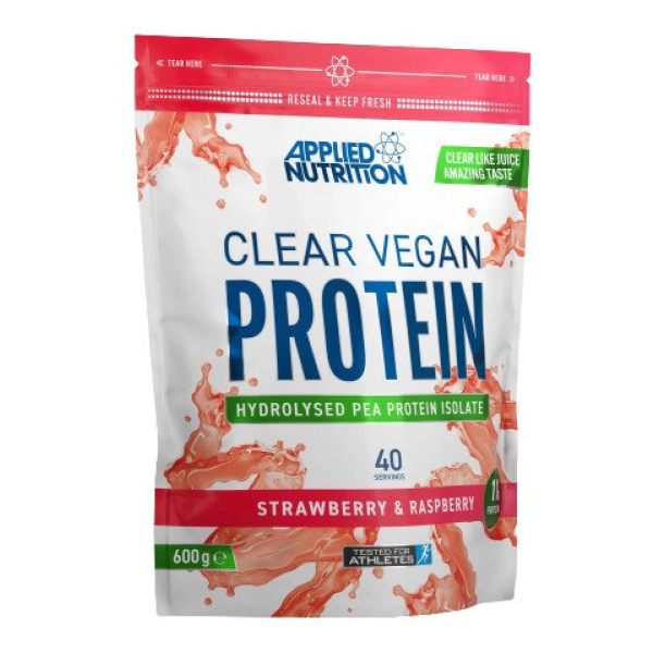 Clear Vegan Protein, Strawberry & Raspberry - 600g