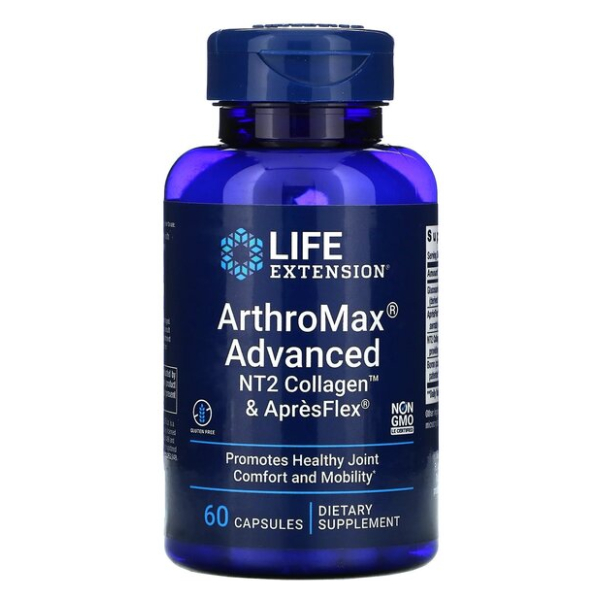ArthroMax Advanced, NT2 Collagen & ApresFlex - 60 caps