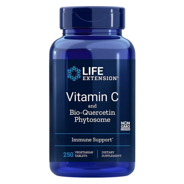 Vitamin C and Bio-Quercetin Phytosome - 250 vegetarian tabs