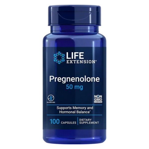 Pregnenolone, 50mg - 100 caps