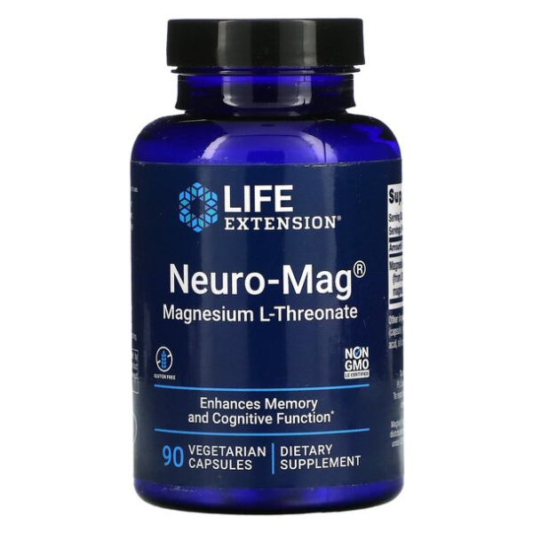 Neuro-Mag Magnesium L-Threonate - 90 vcaps