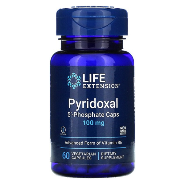 Pyridoxal 5'-Phosphate Caps, 100mg - 60 vcaps