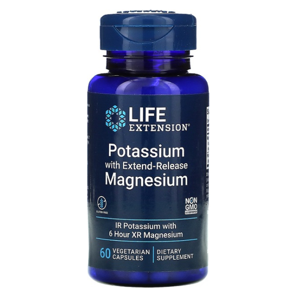 Potassium with Extend-Release Magnesium - 60 vcaps