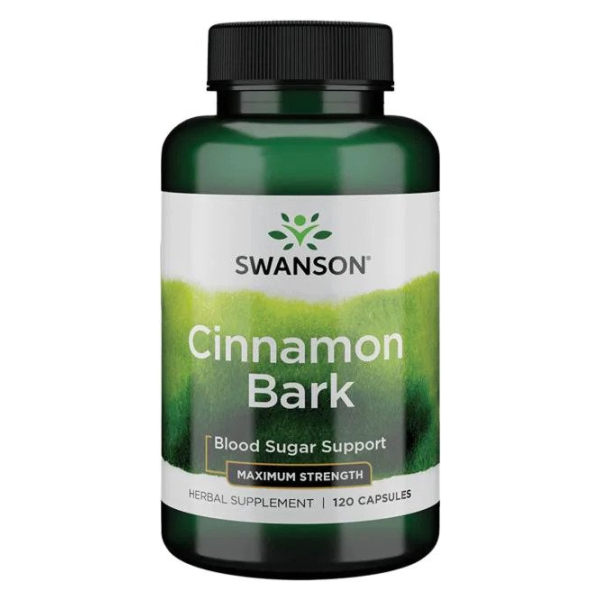 Cinnamon Bark, Maximum Strength - 120 caps