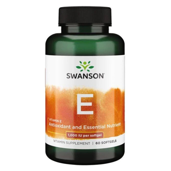 Vitamin E, 1000 IU - 60 softgels