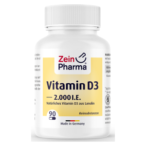Vitamin D3, 2000IU - 90 caps