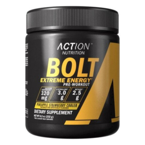 Bolt Extreme Energy Pre Workout, Pineapple Strawberry Cooler - 232g