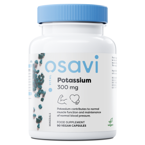 Potassium, 300mg - 90 vegan caps