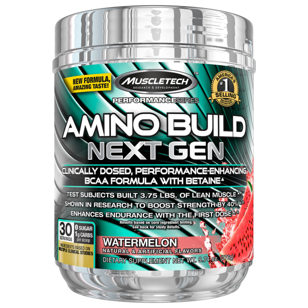 Amino Build - Next Gen, White Raspberry - 278g