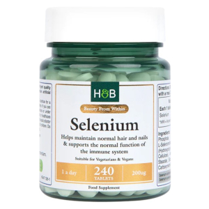 Selenium, 200mcg - 240 tablets (EAN 5059604471285)