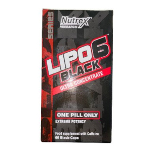 Lipo-6 Black Ultra Concentrate, Extreme Potency - 60 black caps