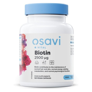 Biotin, 2500mcg - 120 vegan caps