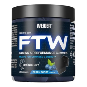 FTW Gaming & Performance Gummies, Berry Boost - 40 gummies