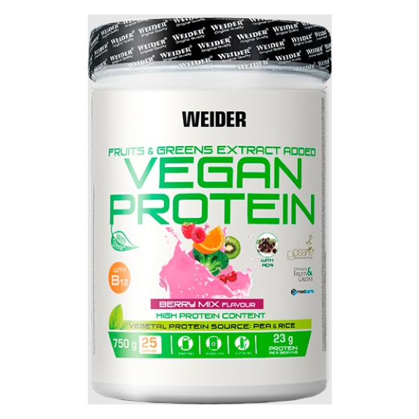 Vegan Protein, Berry Mix - 750g