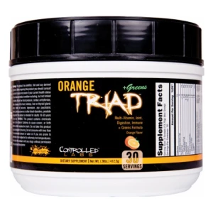 Orange Triad + Greens, Lemon Ice Tea - 418g
